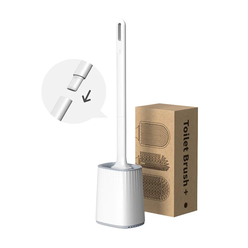Brosse WC Silicone sur Pied