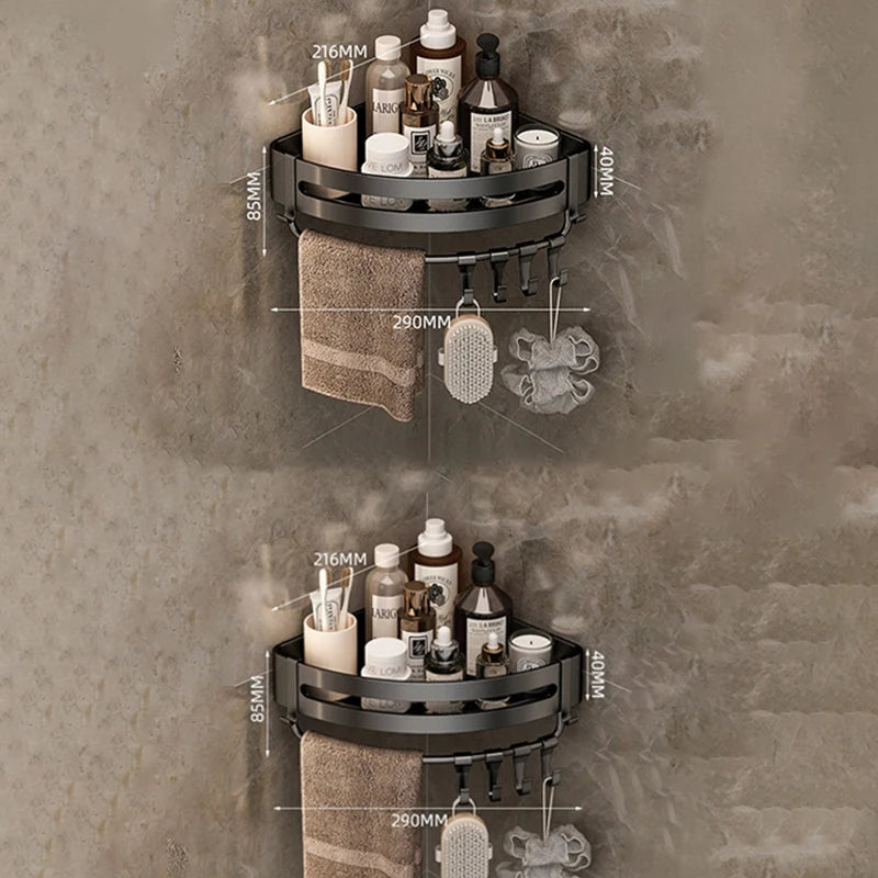 etagere de douche angle