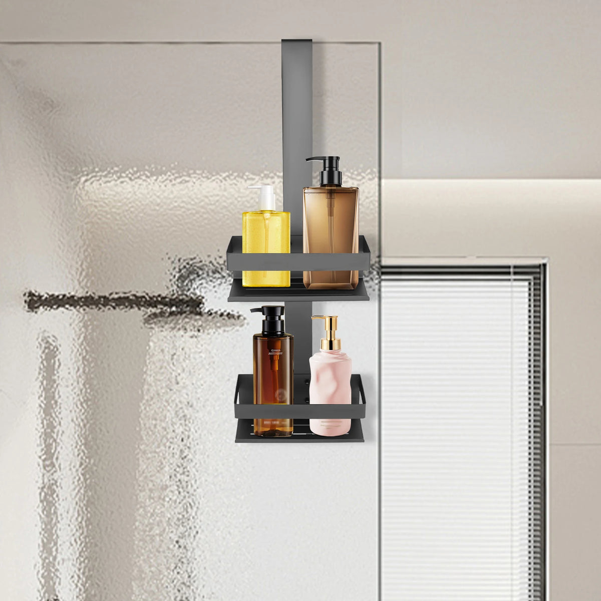 Organisateur de Douche à Suspendre — Étagères 2 Niveaux