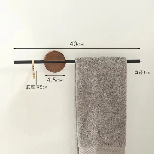 barre porte serviette