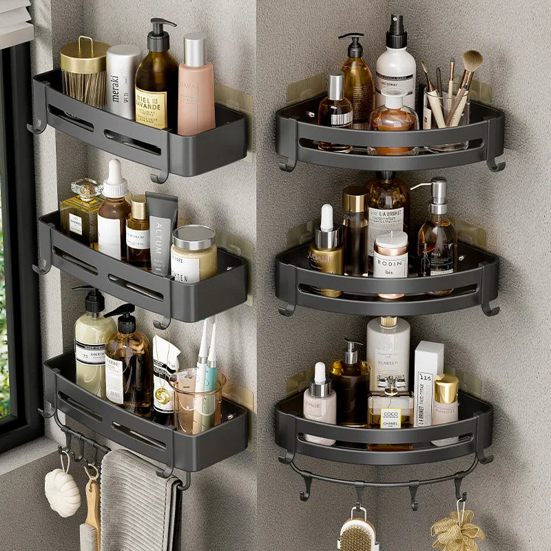 etagere de douche angle