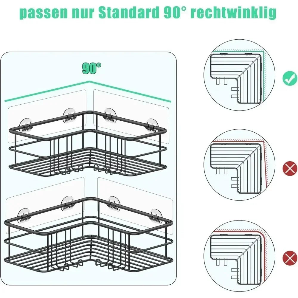 Étagère d'Angle de Douche