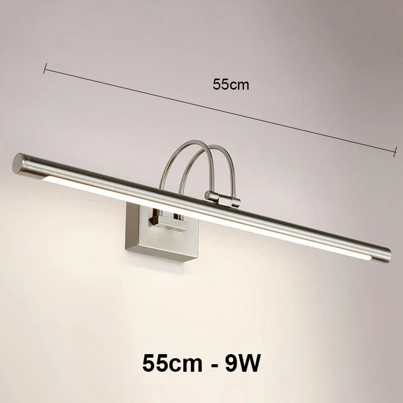 Applique Miroir Salle de Bain Vintage - Tube LED