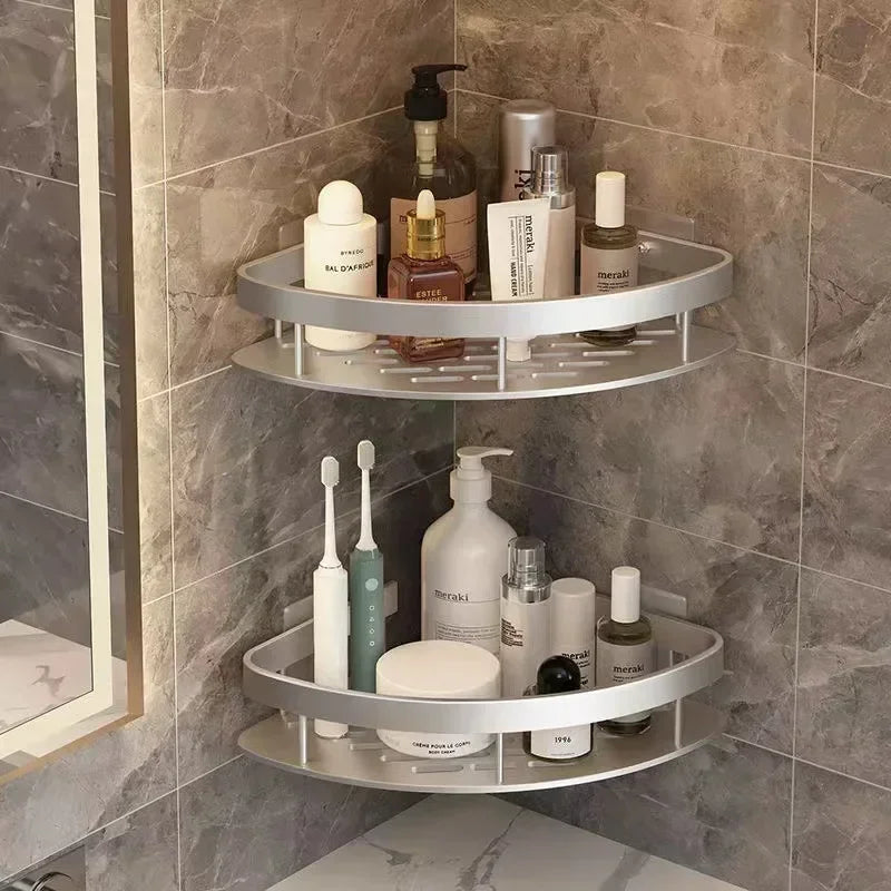 Étagère d'Angle de Douche Aluminium