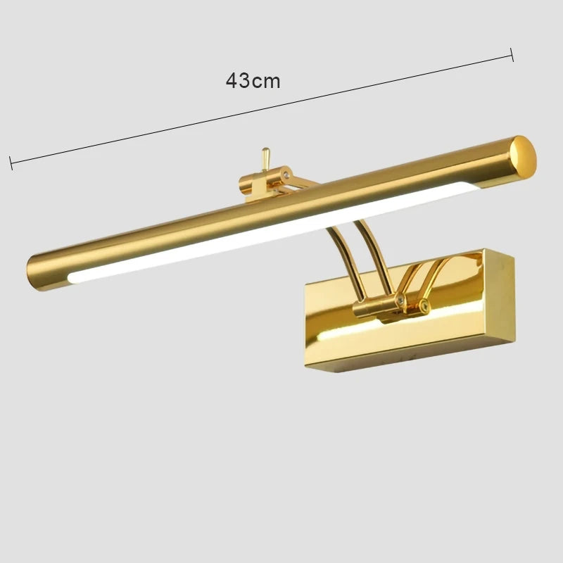 Applique Miroir Salle de Bain Vintage - Tube LED