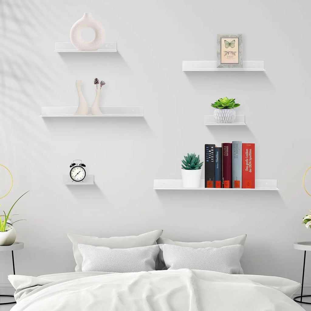 Étagère Murale Salle de Bain Sans Perçage