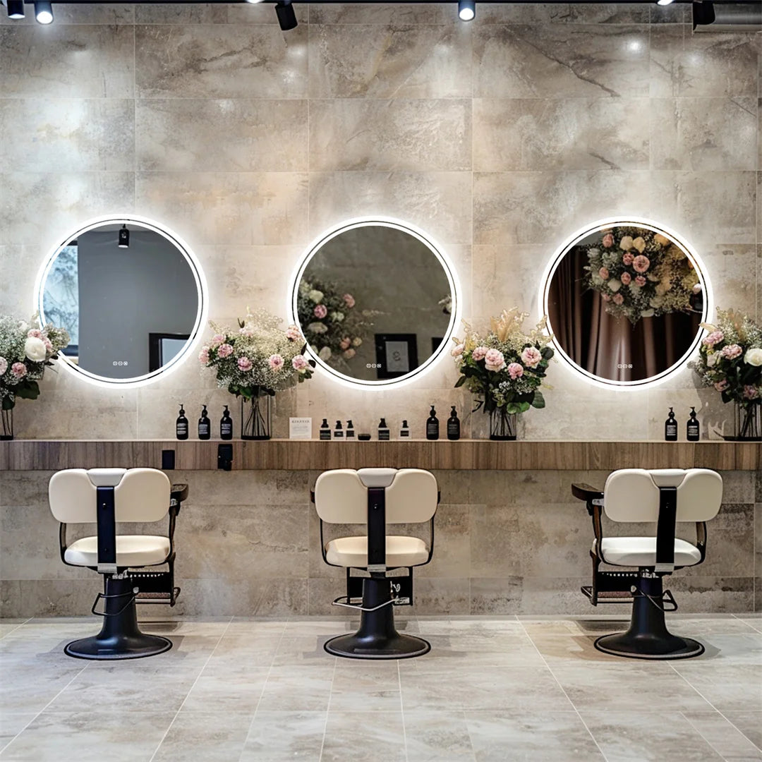 Miroir Lumineux Anti‑buée de Salle de Bain