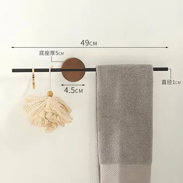 barre porte serviette