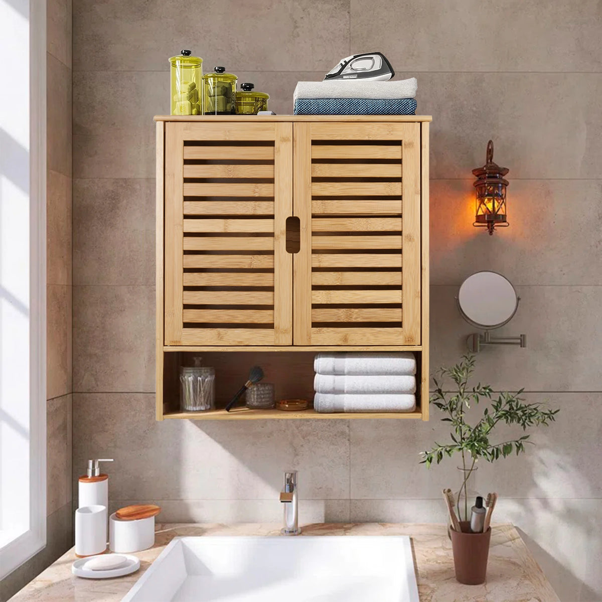 armoire murale salle de bain
