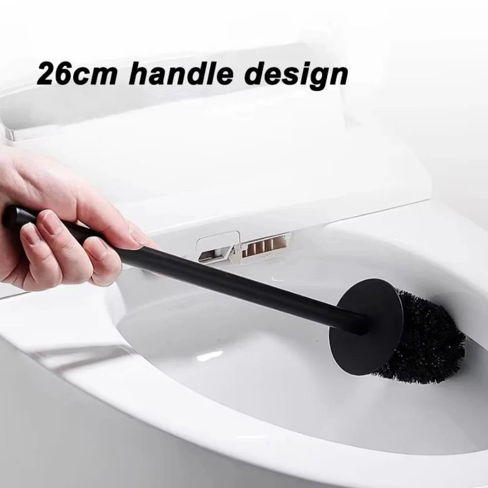 Brosse WC sur Pied – Noir Mat
