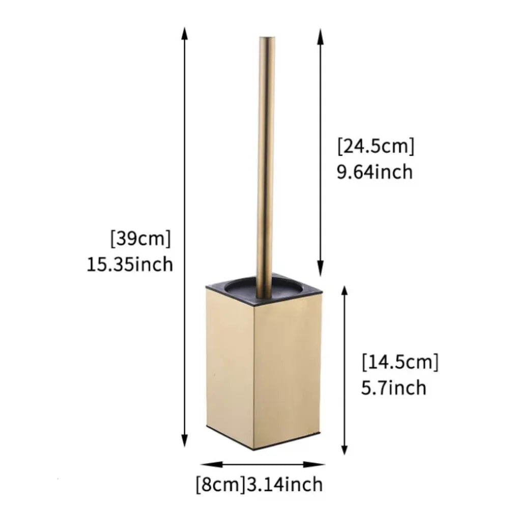 Brosse WC sur Pied – Noir Mat