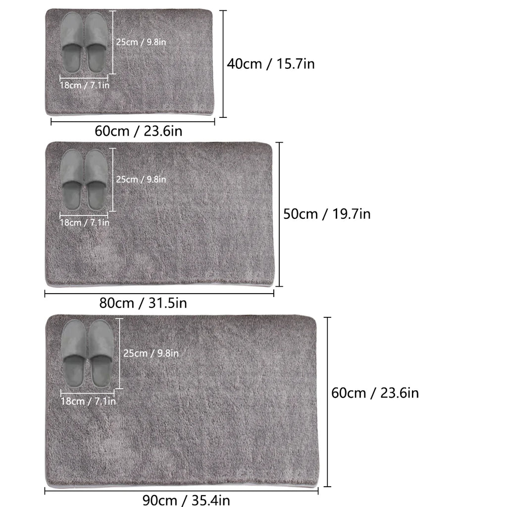 Tapis de Bain Antidérapant – Doux et Absorbant