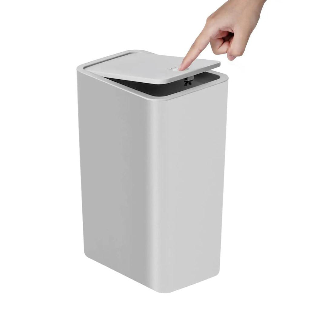 Bathroom and Toilet Trash Can – Snap-On Lid