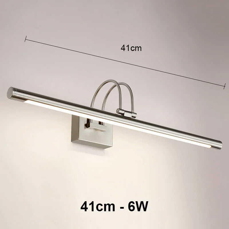 Applique Miroir Salle de Bain Vintage - Tube LED