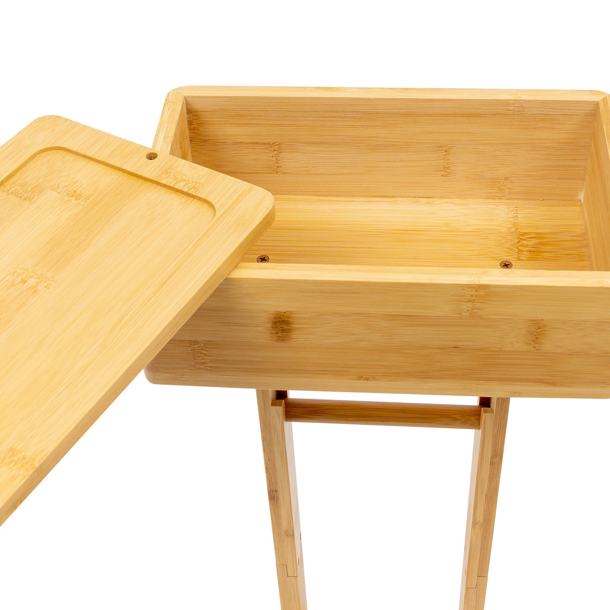 Porte-Papier Toilette sur Pied en Bambou