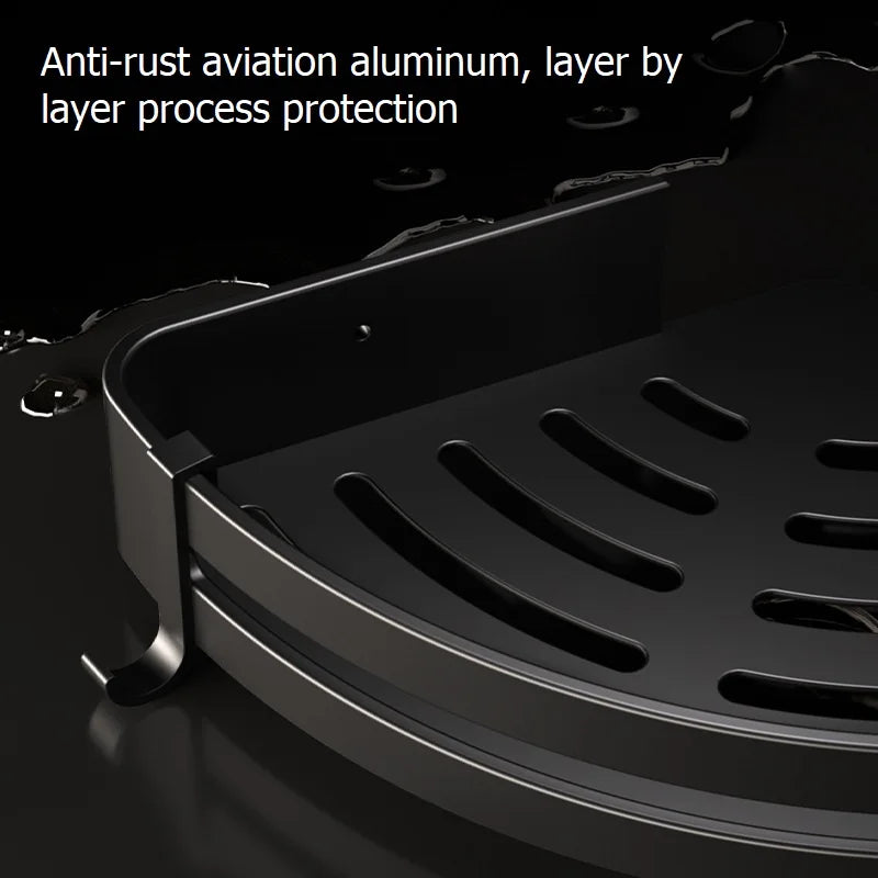 etagere de douche angle