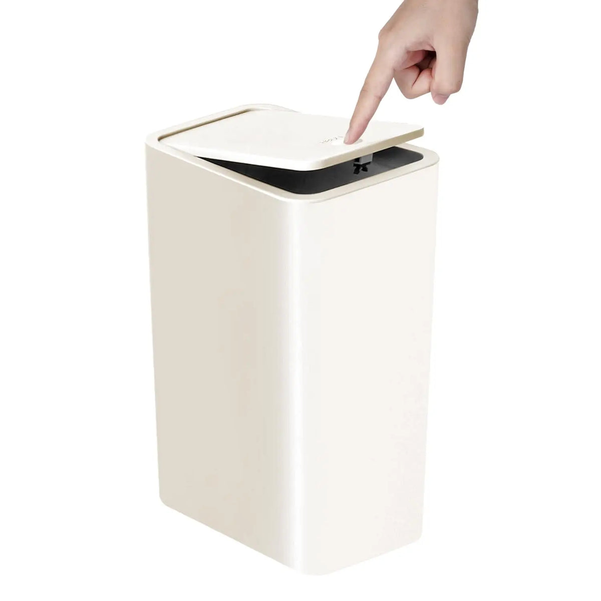 Bathroom and Toilet Trash Can – Snap-On Lid