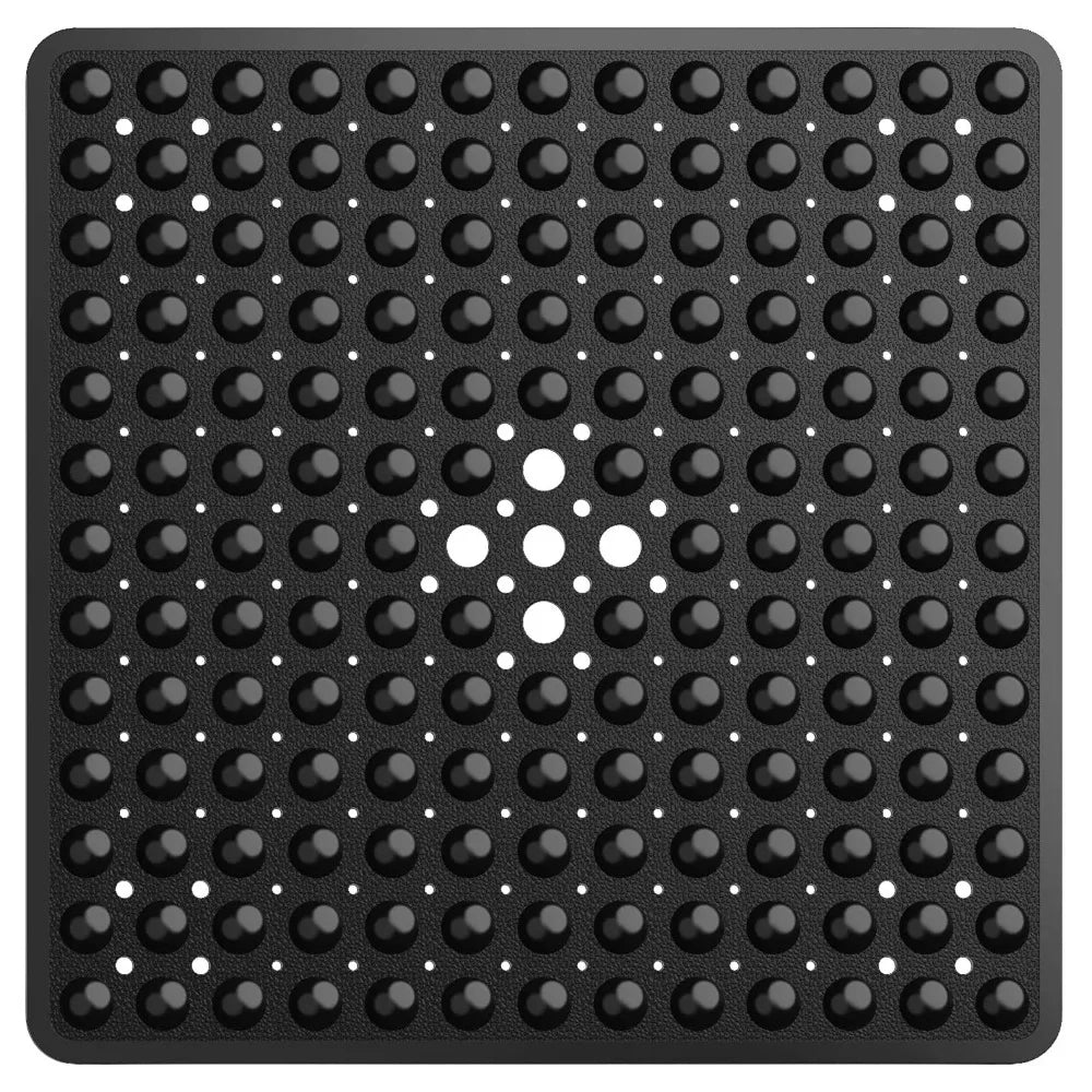 Tapis de douche carré antidérapant
