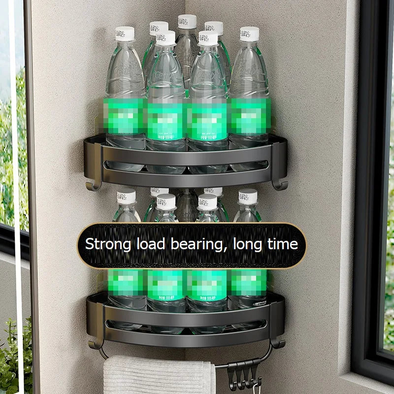 etagere de douche angle