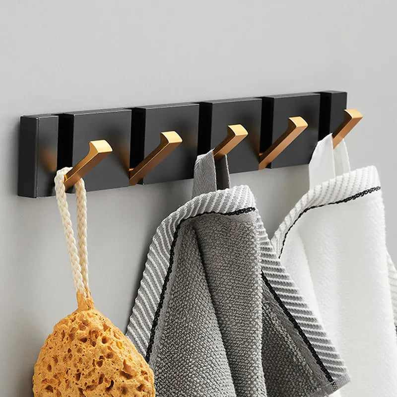 Crochet mural pliable de luxe