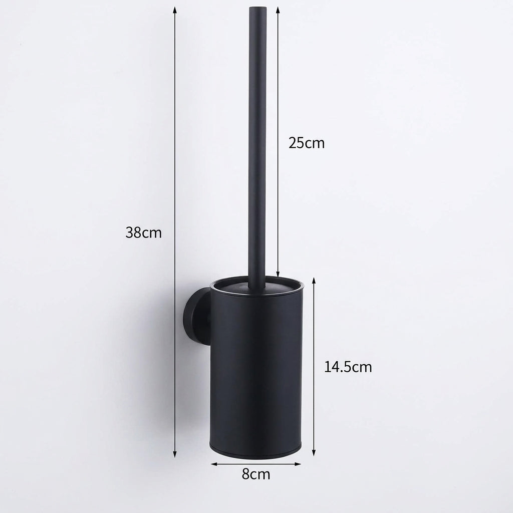 Wall-Mounted Toilet Brush