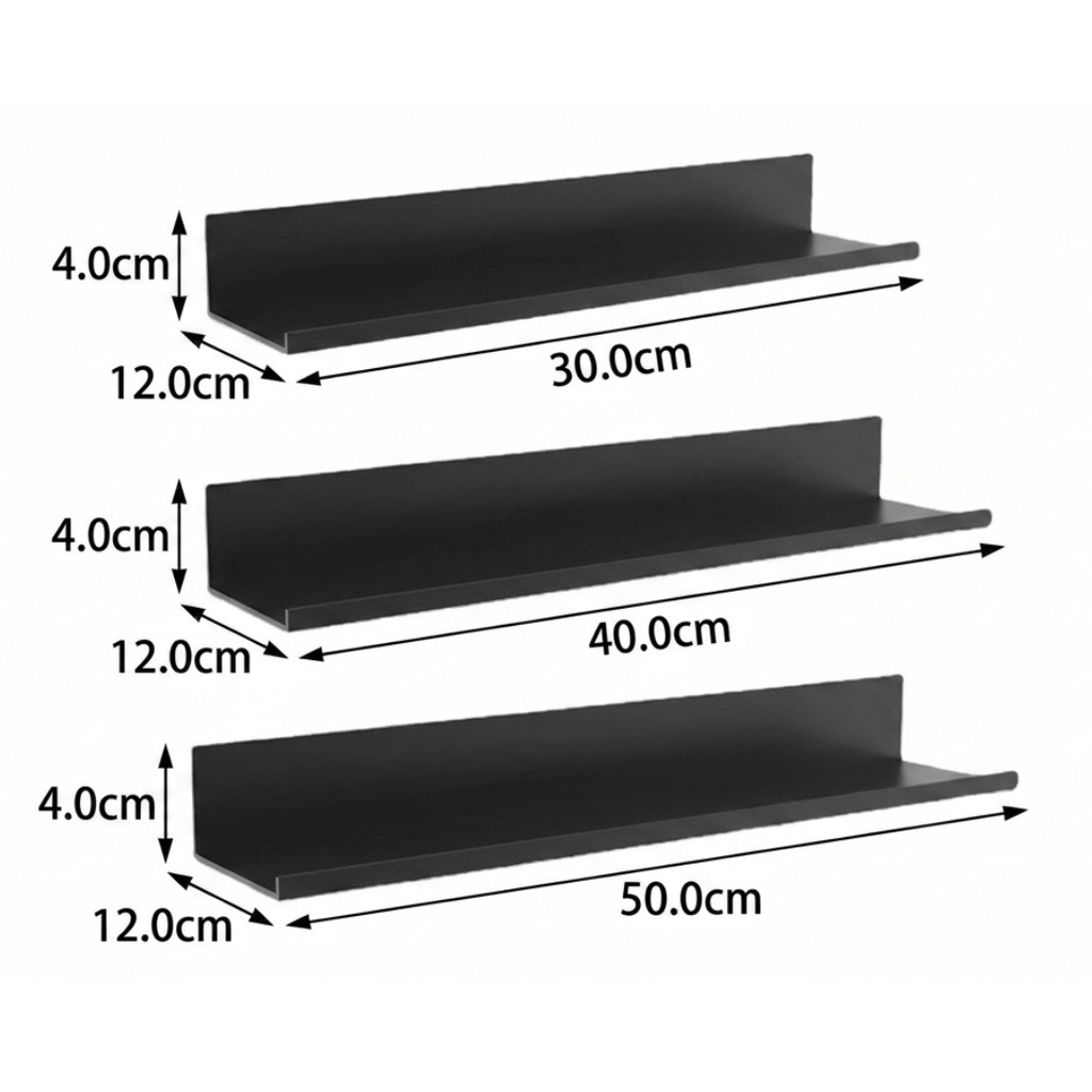 Wall-Mounted Bathroom Shelf