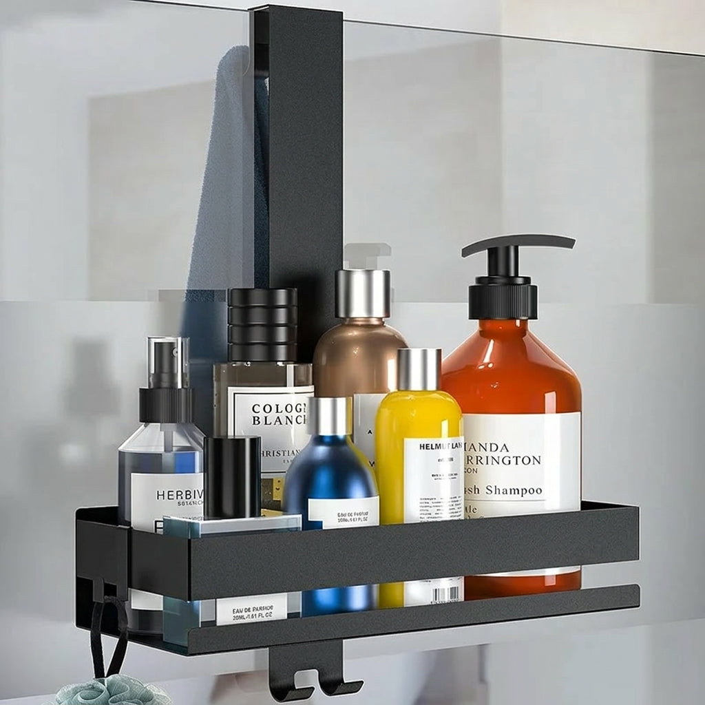 Stainless Steel Wall-Mounted Shower Shelf