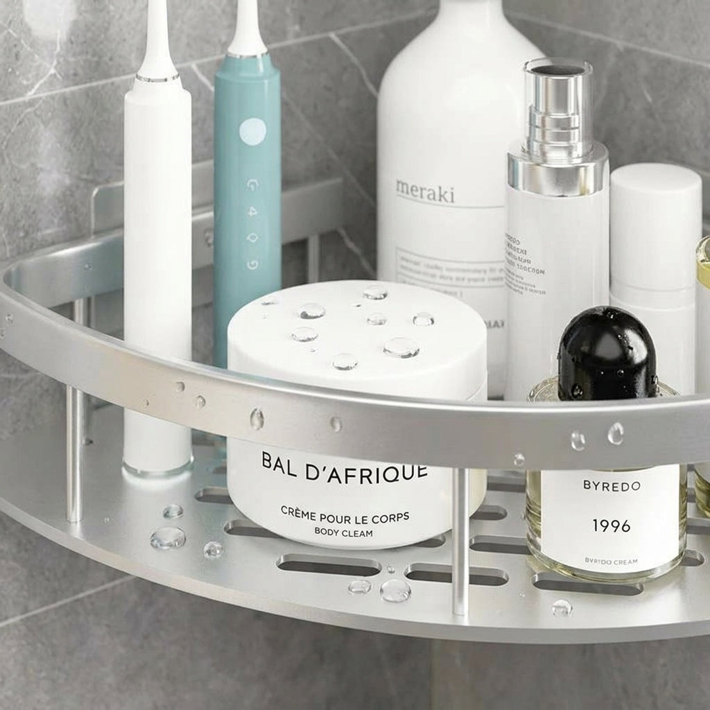 Étagère d'Angle de Douche Aluminium